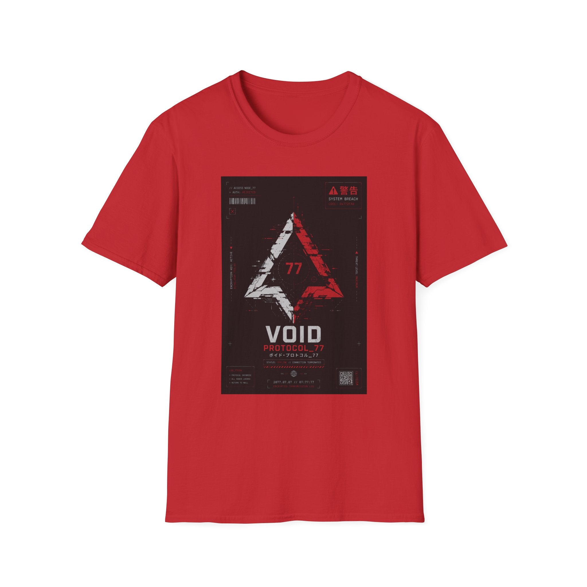 Fragmented protocol breach alert T-Shirt
