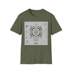 Futuristic ritual circuit interface design T-Shirt