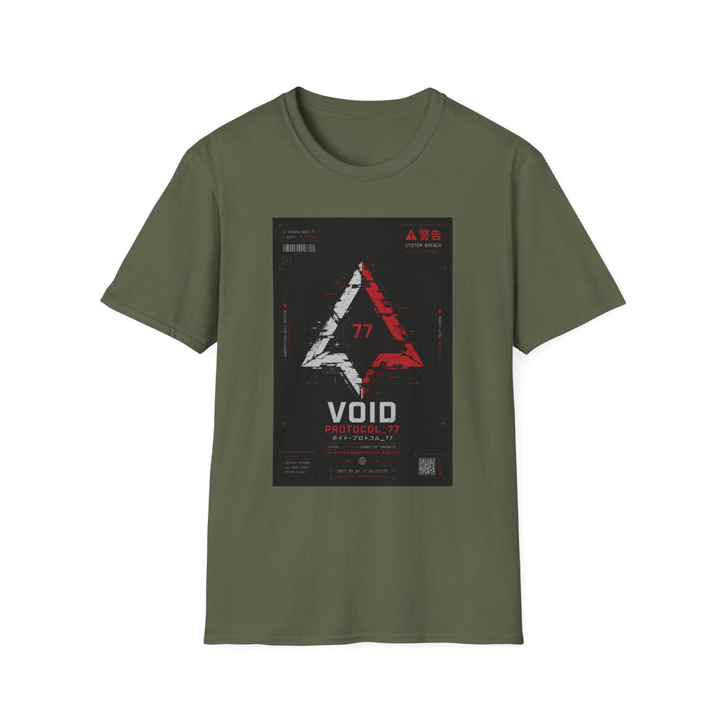 Fragmented protocol breach alert T-Shirt