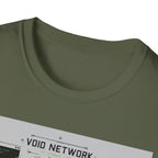 Glitched skull in the void network T-Shirt