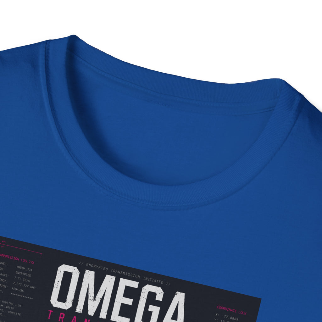 Encrypted transmission: Omega protocol T-Shirt