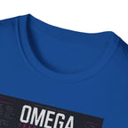 Encrypted transmission: Omega protocol T-Shirt