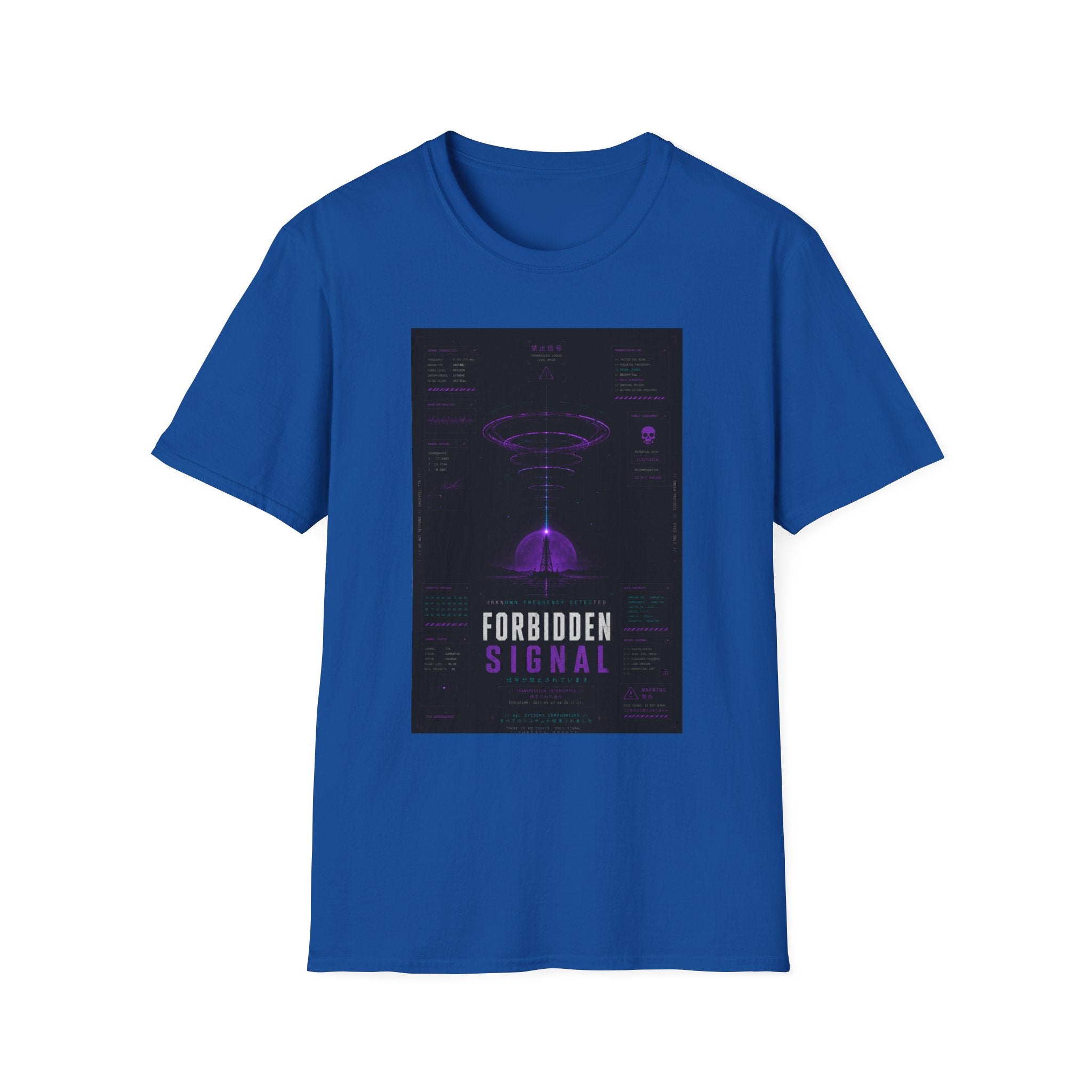 Forbidden signal alert transmission T-Shirt