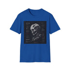 Cybernetic relic schematic dossier T-Shirt