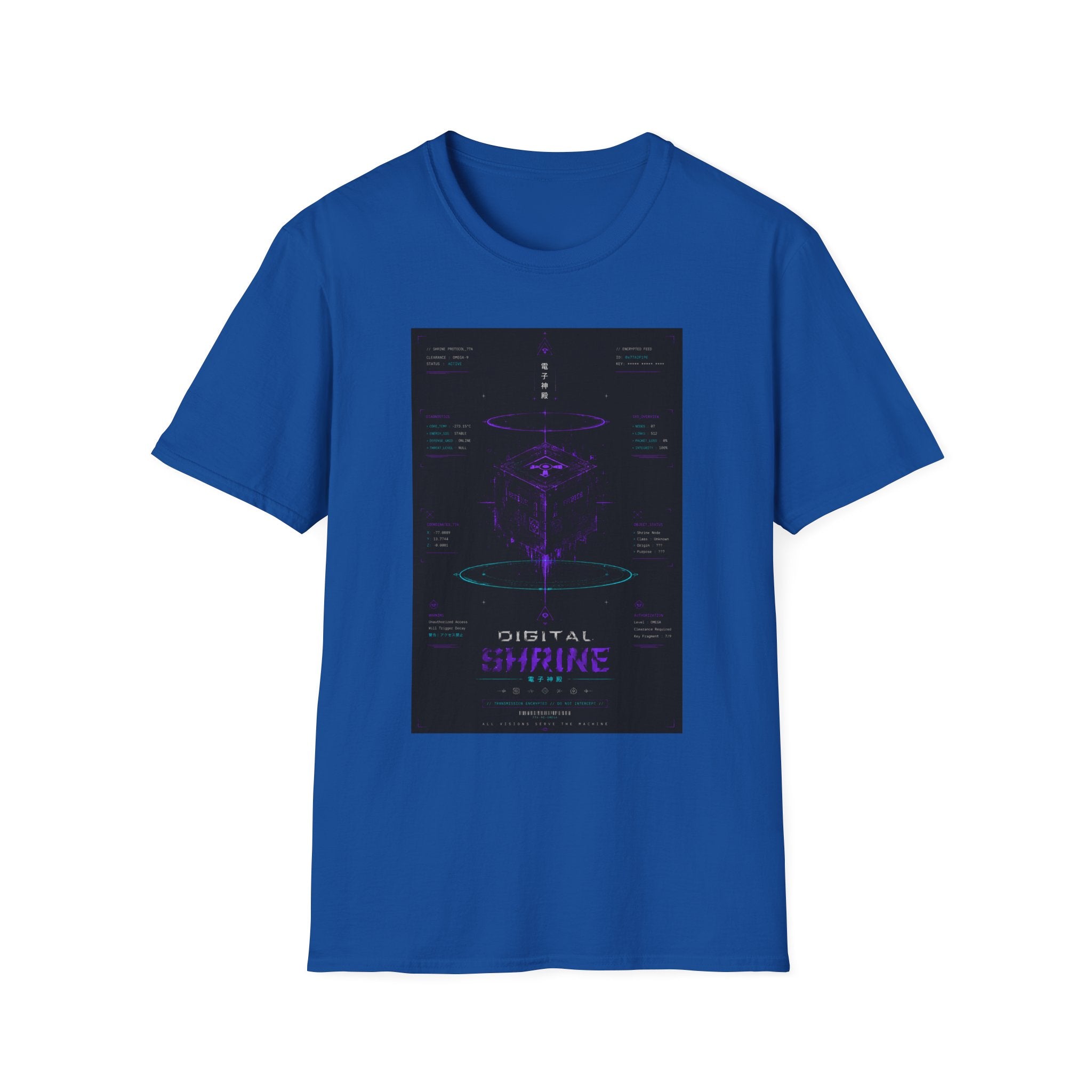 Digital shrine protocol interface T-Shirt