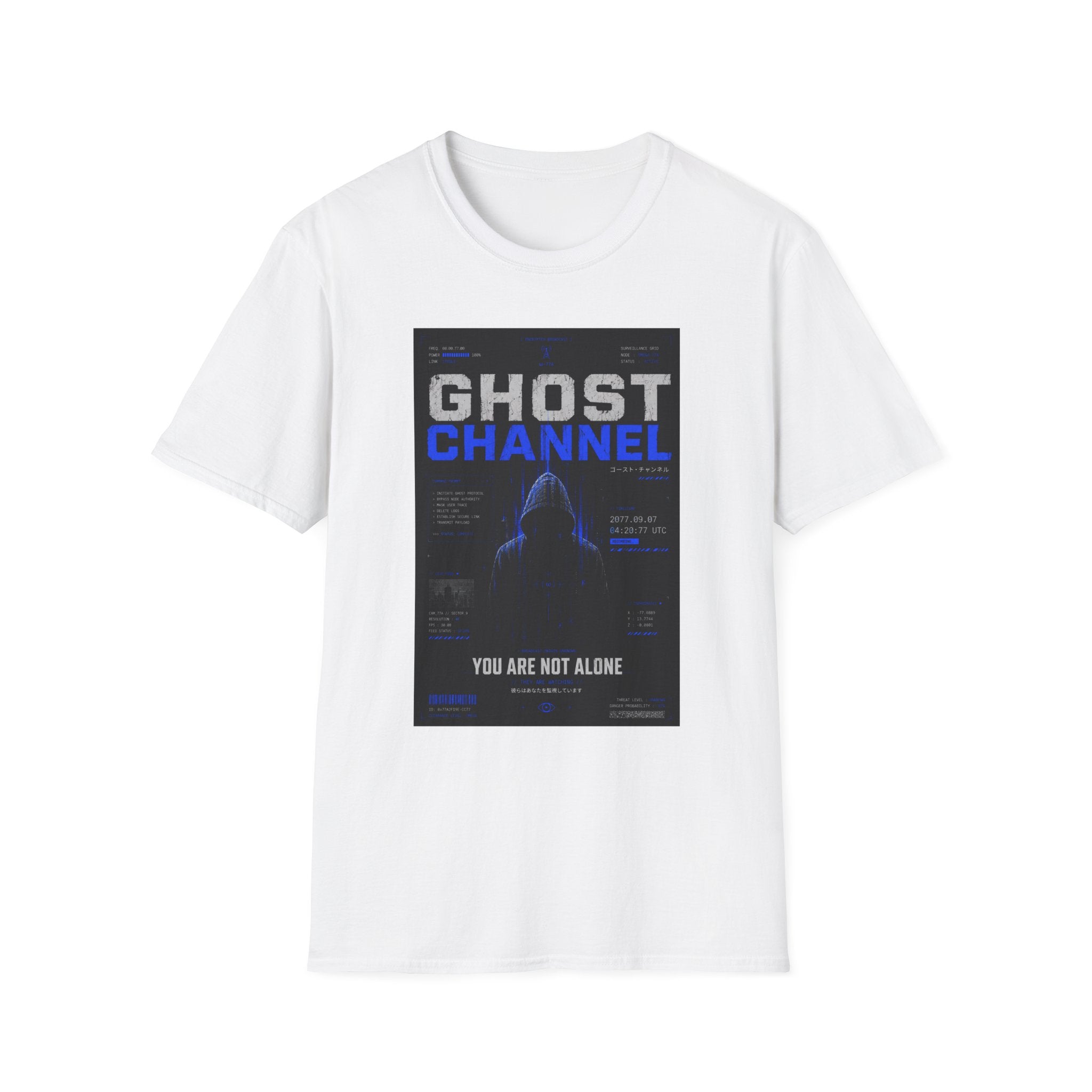 Encrypted broadcast: ghost channel alert T-Shirt
