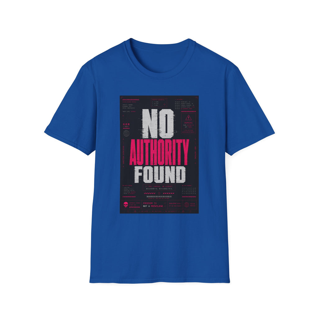 No authority found: system breach T-Shirt