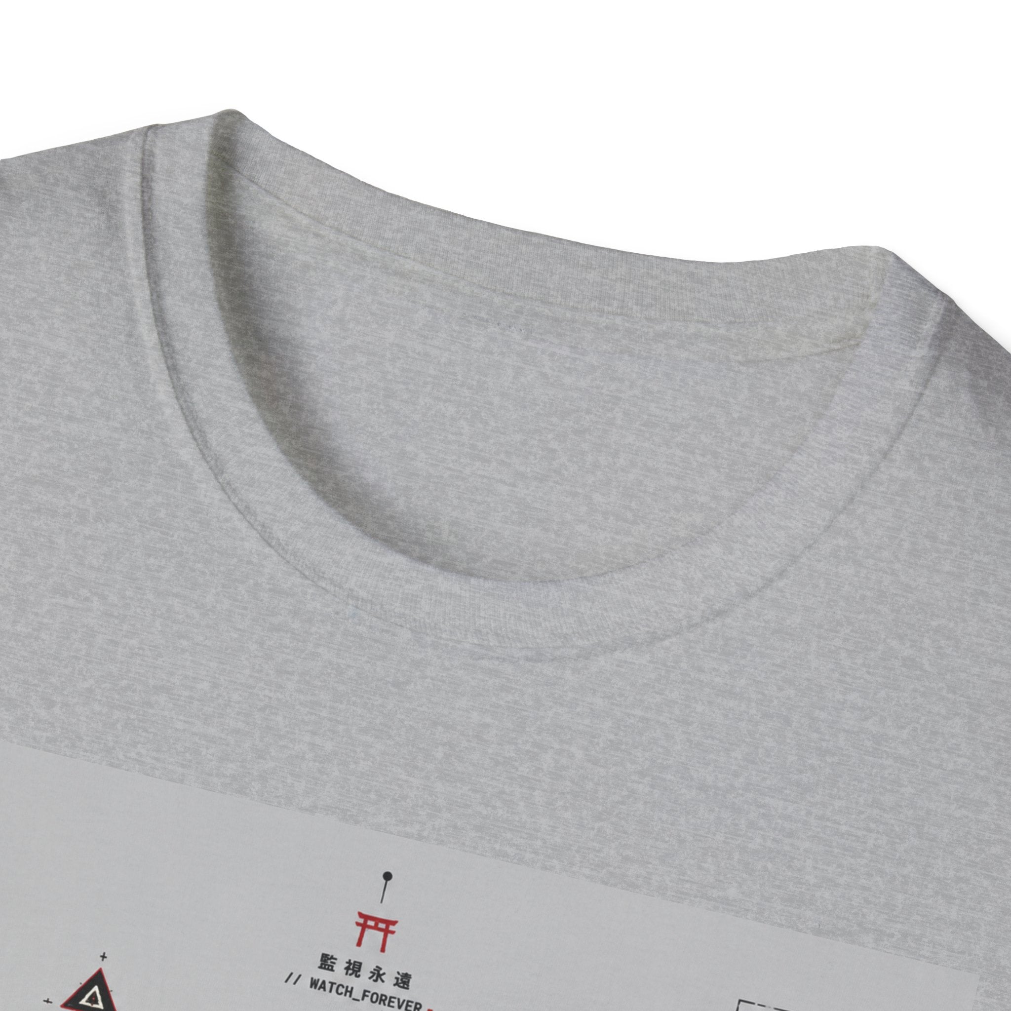 Futuristic ritual circuit interface design T-Shirt