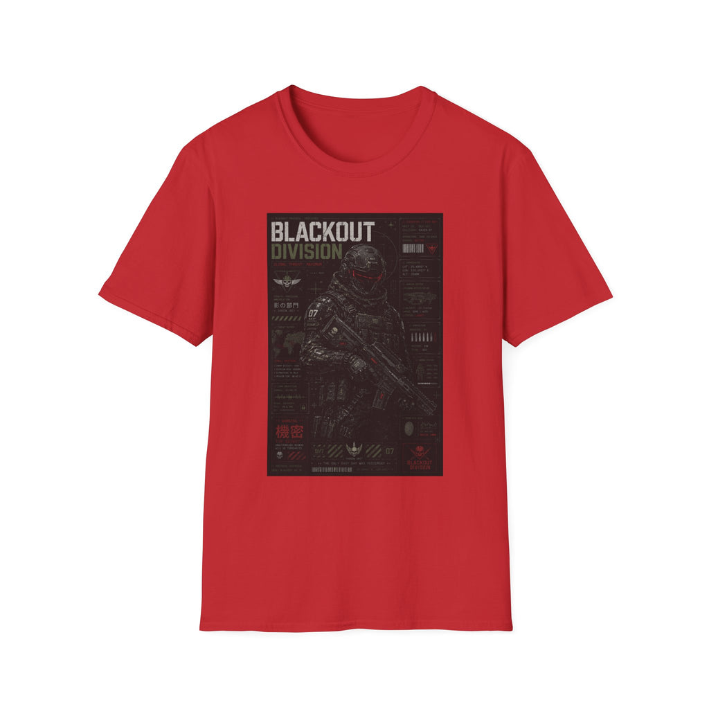 Shadow unit: blackout protocol initiated T-Shirt