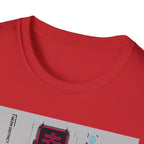 Cyber-samurai in neon district 09 T-Shirt