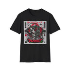 Cyberpunk skull with glitch aesthetics T-Shirt