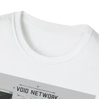 Glitched skull in the void network T-Shirt