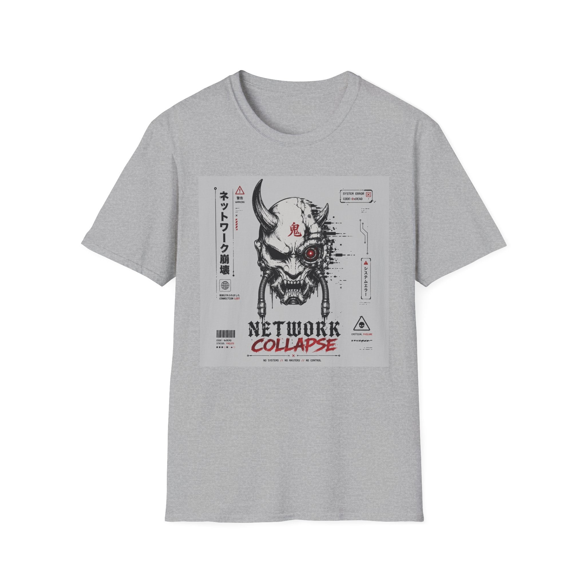 Network collapse: critical failure T-Shirt
