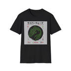 Cyberpunk koi and glitchy aesthetics T-Shirt