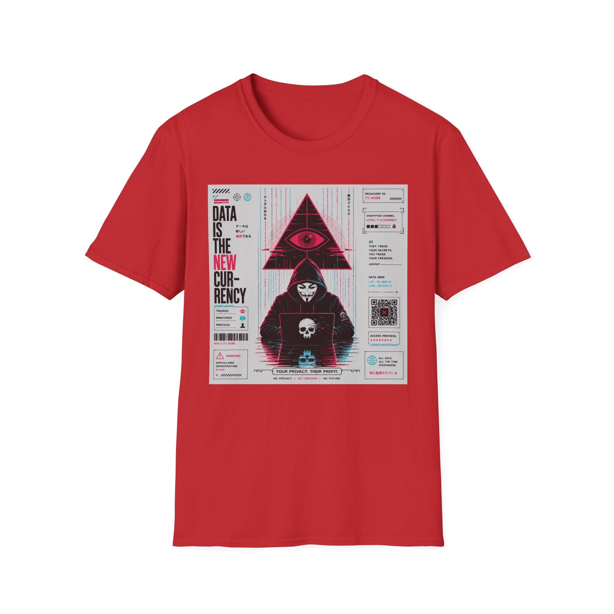 Data is power: The surveillance age T-Shirt