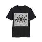 Futuristic military HUD schematic T-Shirt