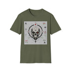 Mechanical skull with targeting interface T-Shirt