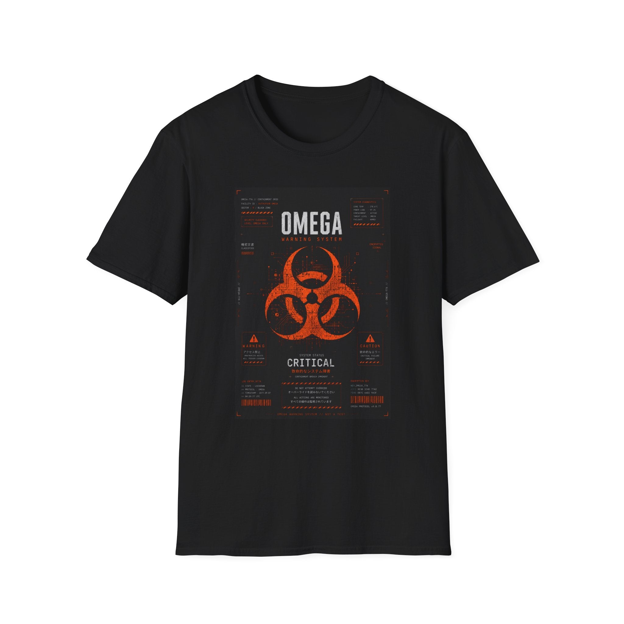 Containment breach warning system alert T-Shirt