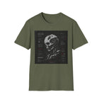 Cybernetic relic schematic dossier T-Shirt