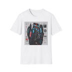 Neon exodus in a dystopian future T-Shirt