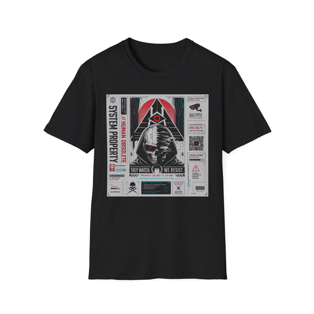 Resist the surveillance system T-Shirt