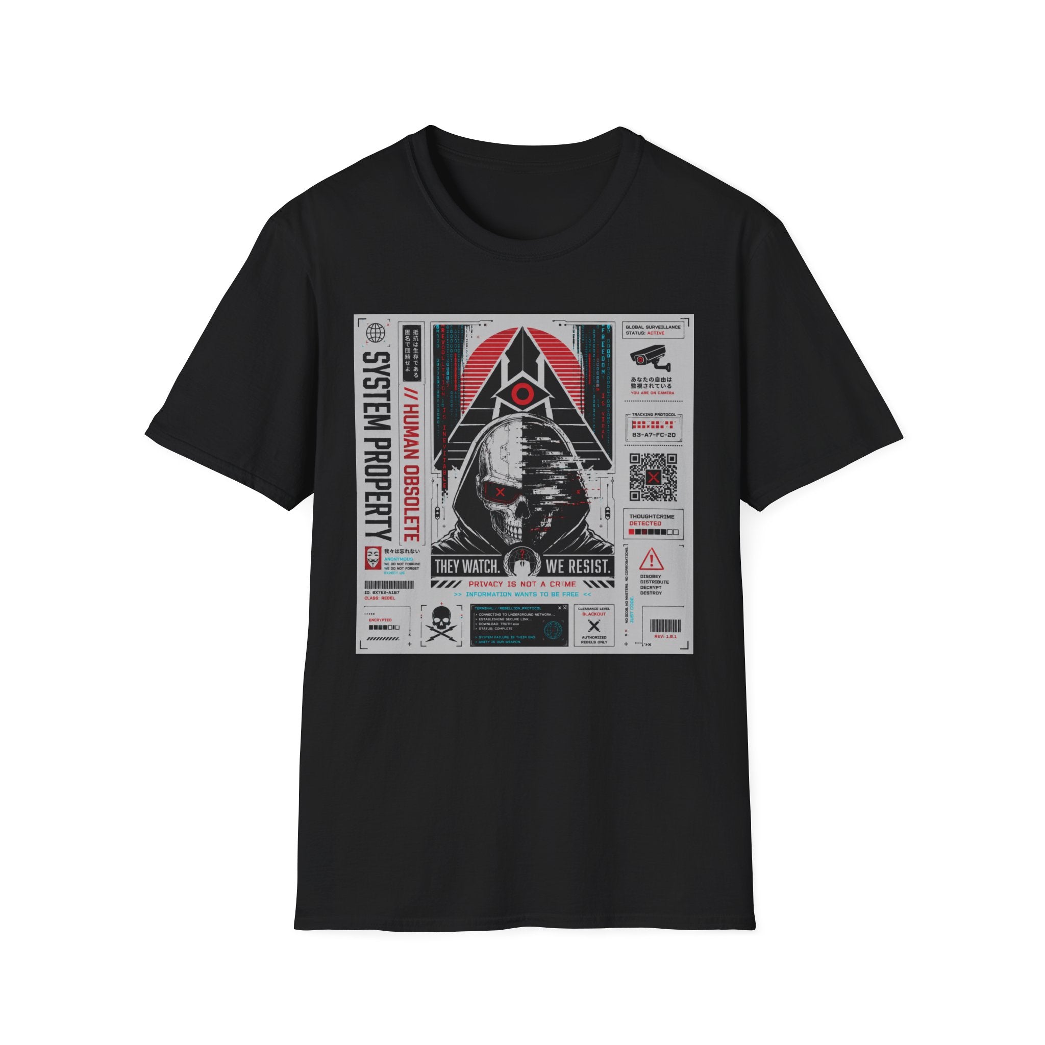 Resist the surveillance system T-Shirt