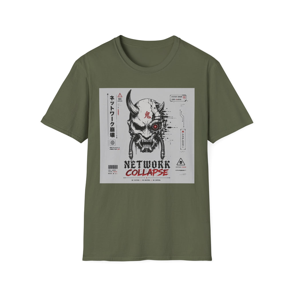 Network collapse: critical failure T-Shirt