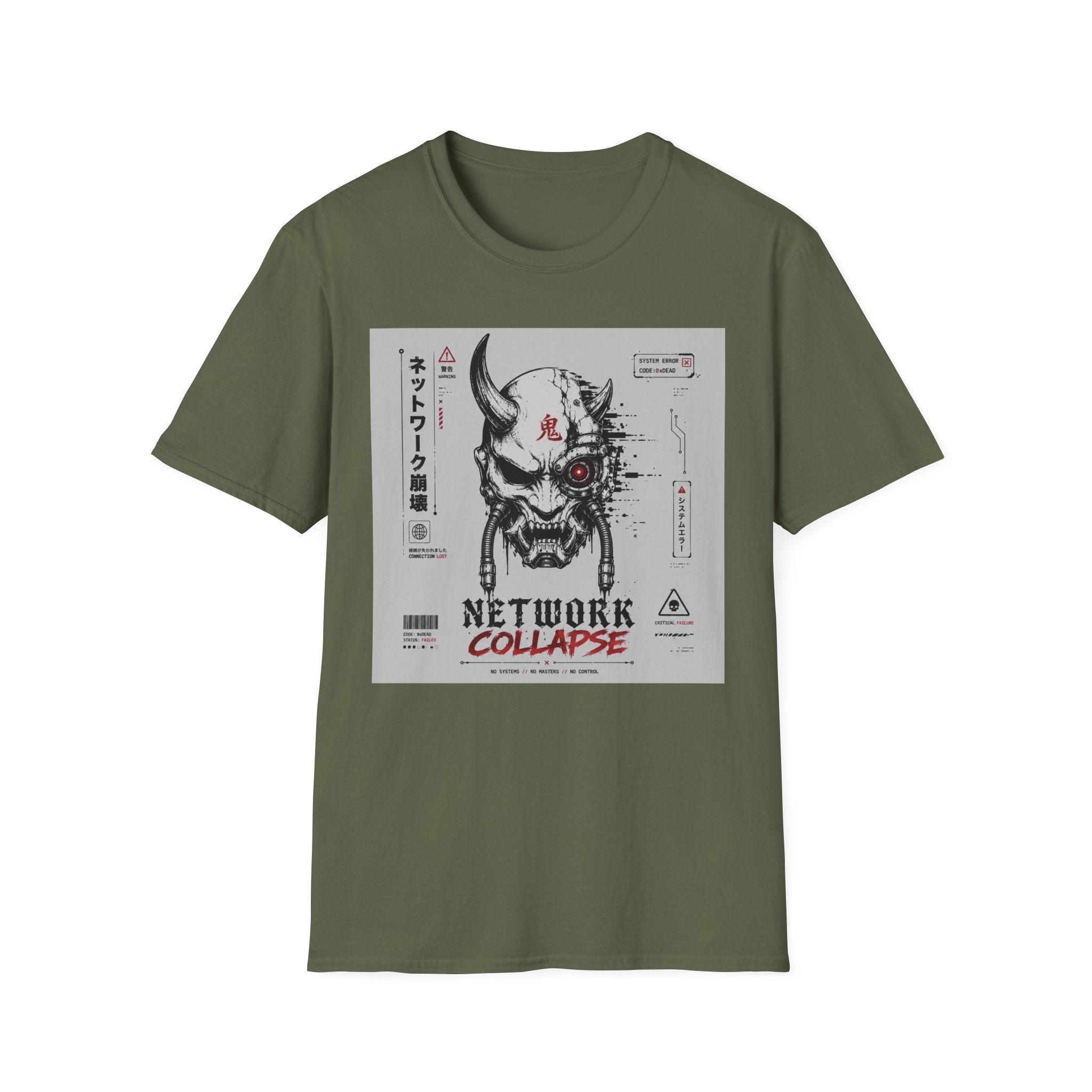 Network collapse: critical failure T-Shirt