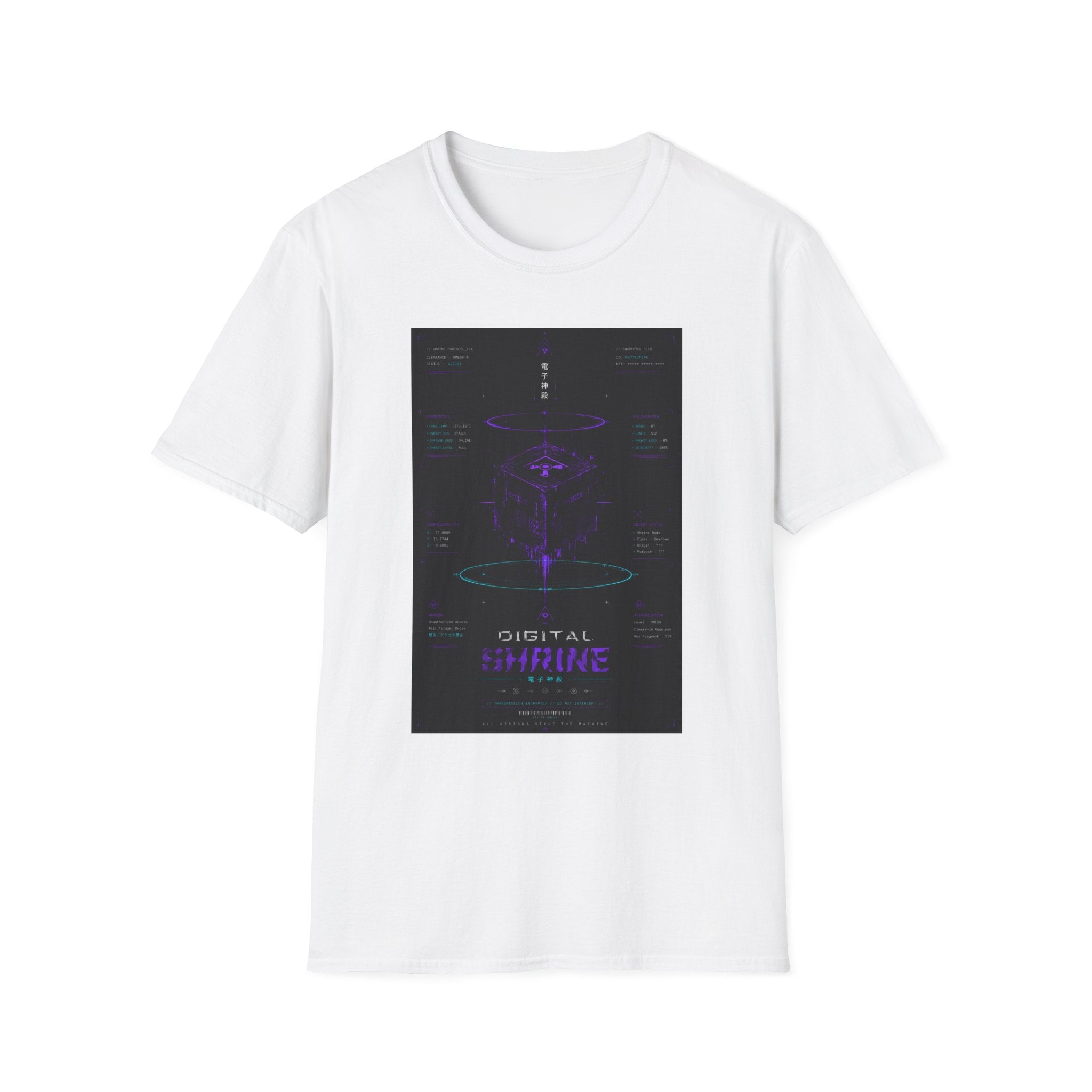 Digital shrine protocol interface T-Shirt