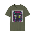 Neon warrior in a fragmented future T-Shirt