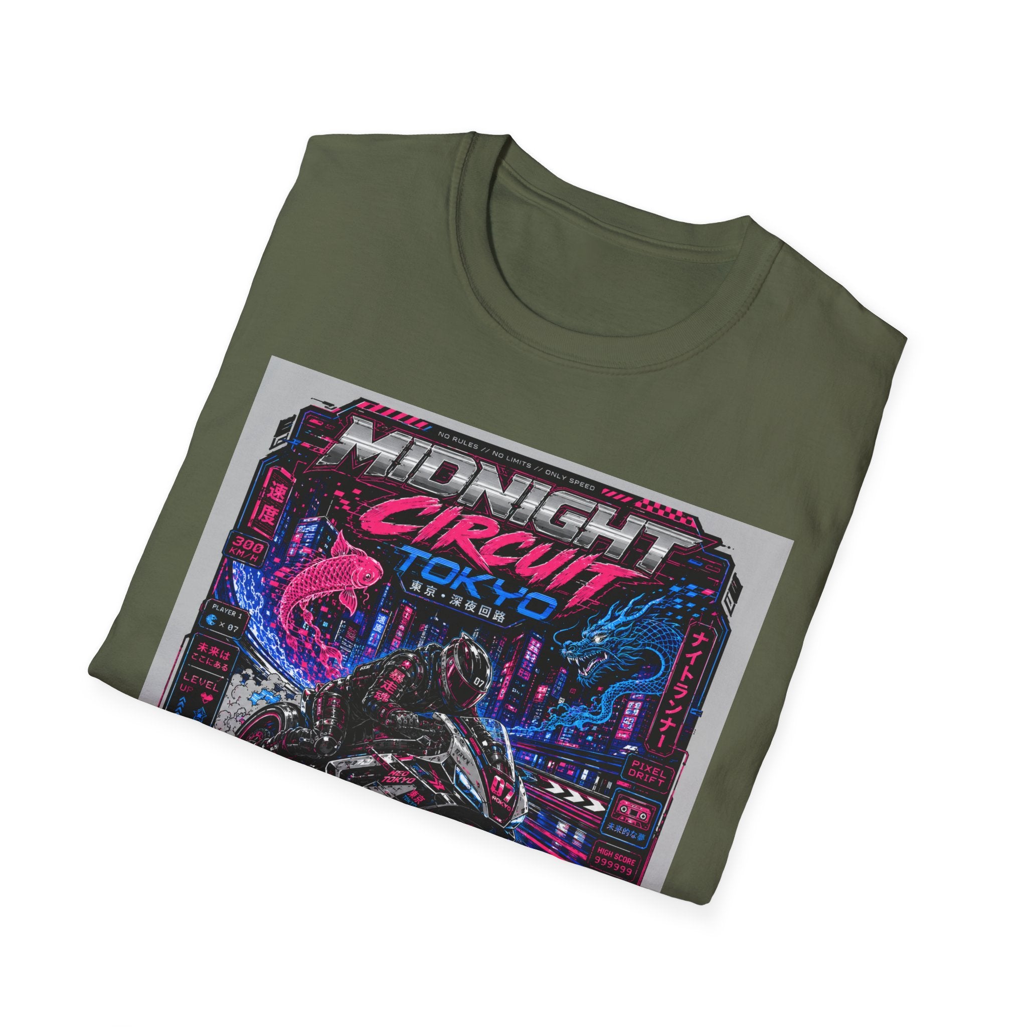 Midnight circuit. Tokyo street racing. T-Shirt