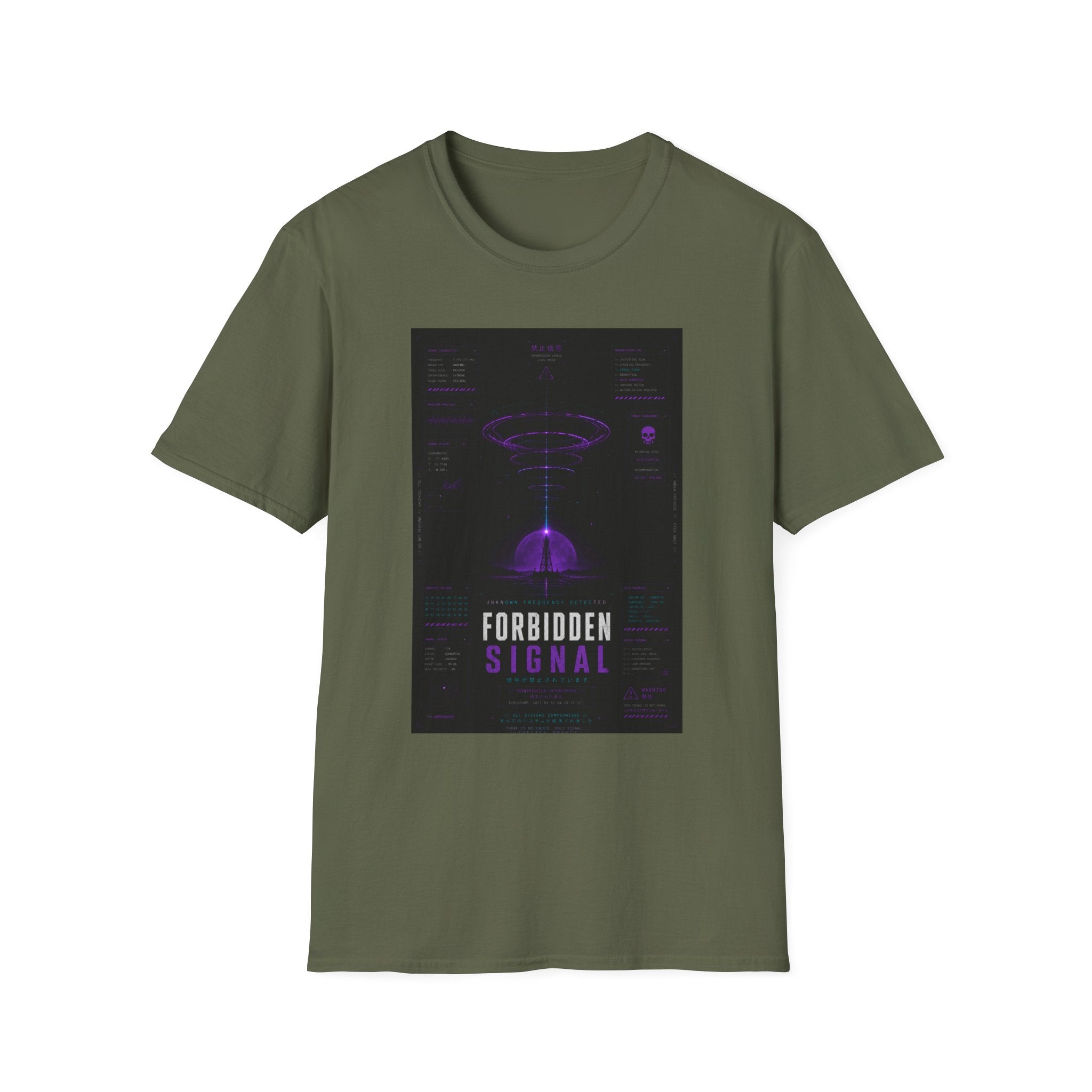 Forbidden signal alert transmission T-Shirt