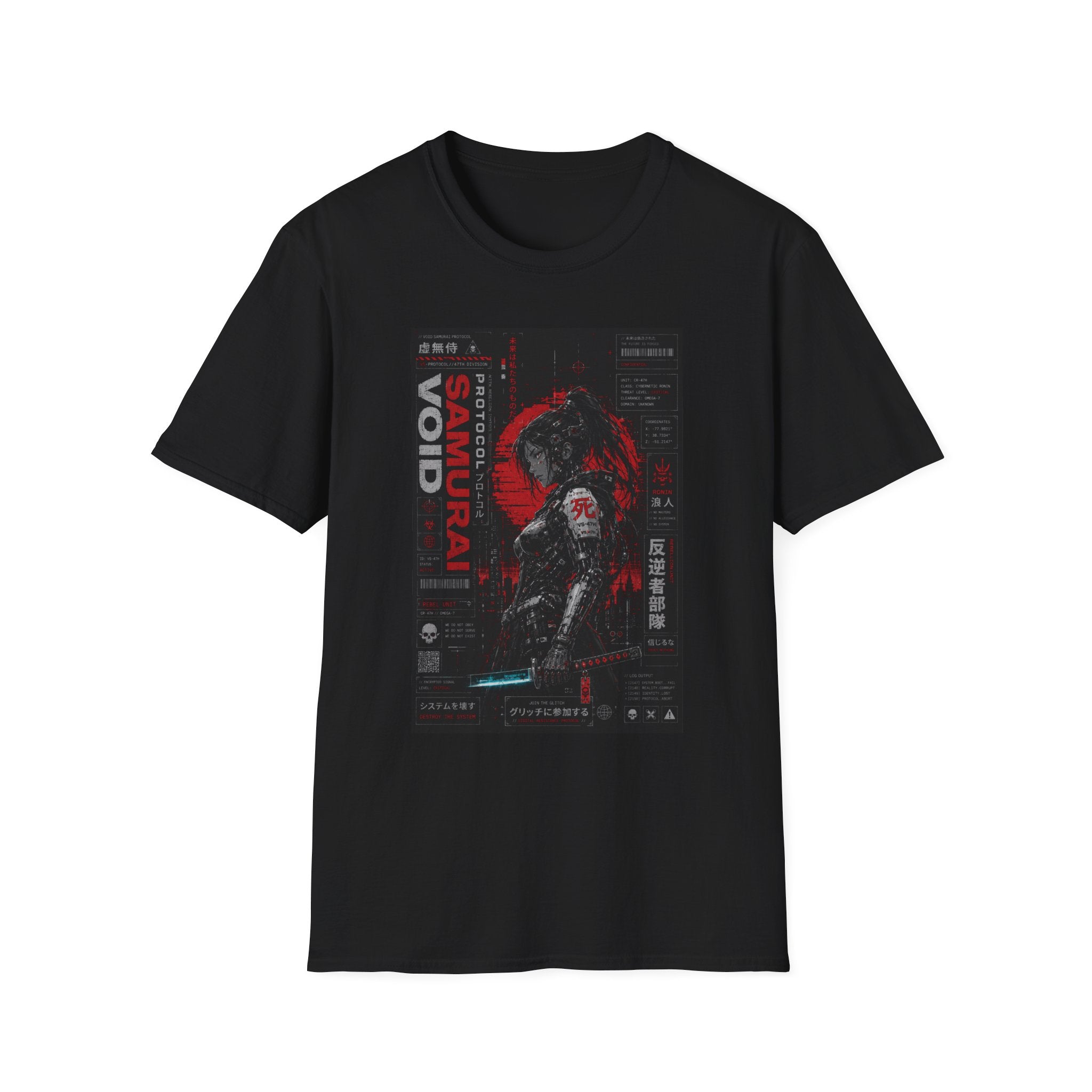 Void samurai protocol: rebellion unleashed T-Shirt