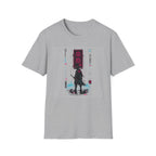 Cyber-samurai in neon district 09 T-Shirt