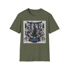 Neon ronin in a digital world T-Shirt