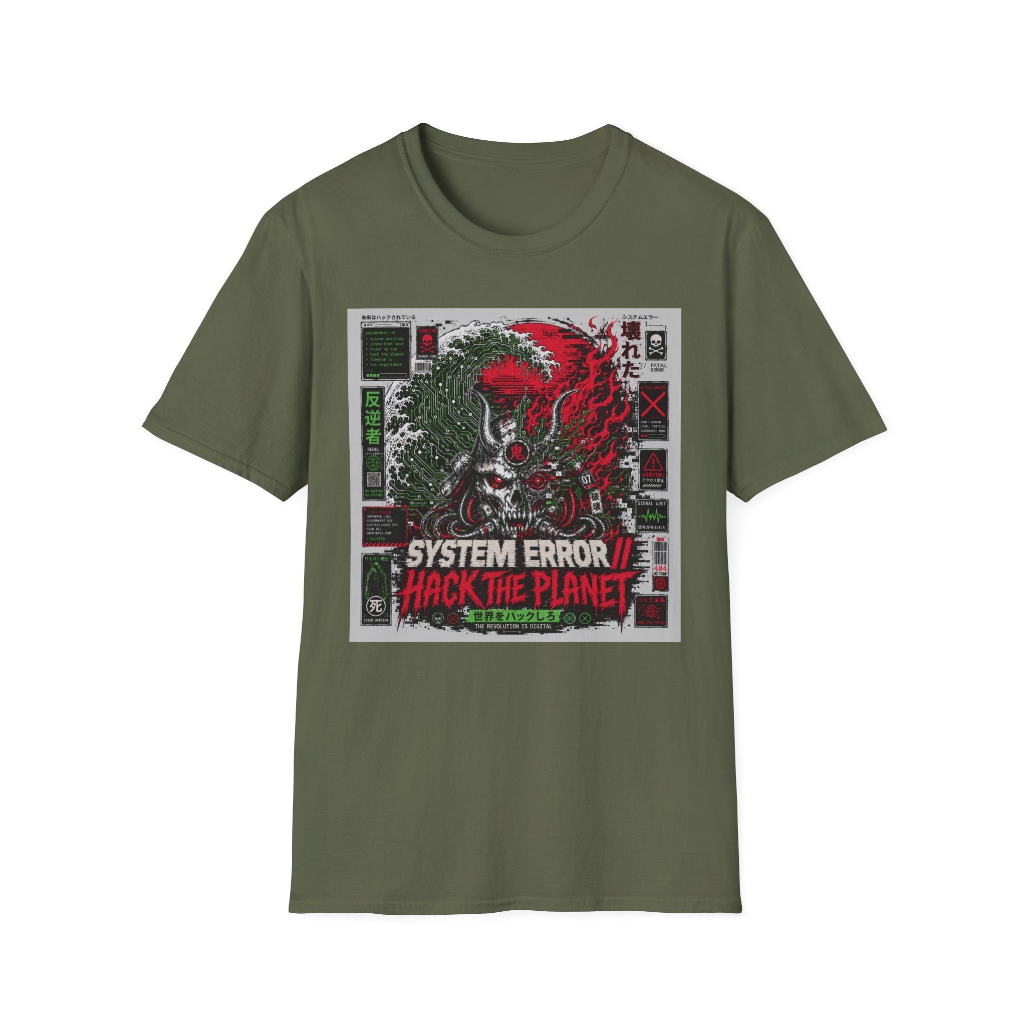 Hack the future: system error T-Shirt