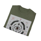 Techno occult eye emblem T-Shirt