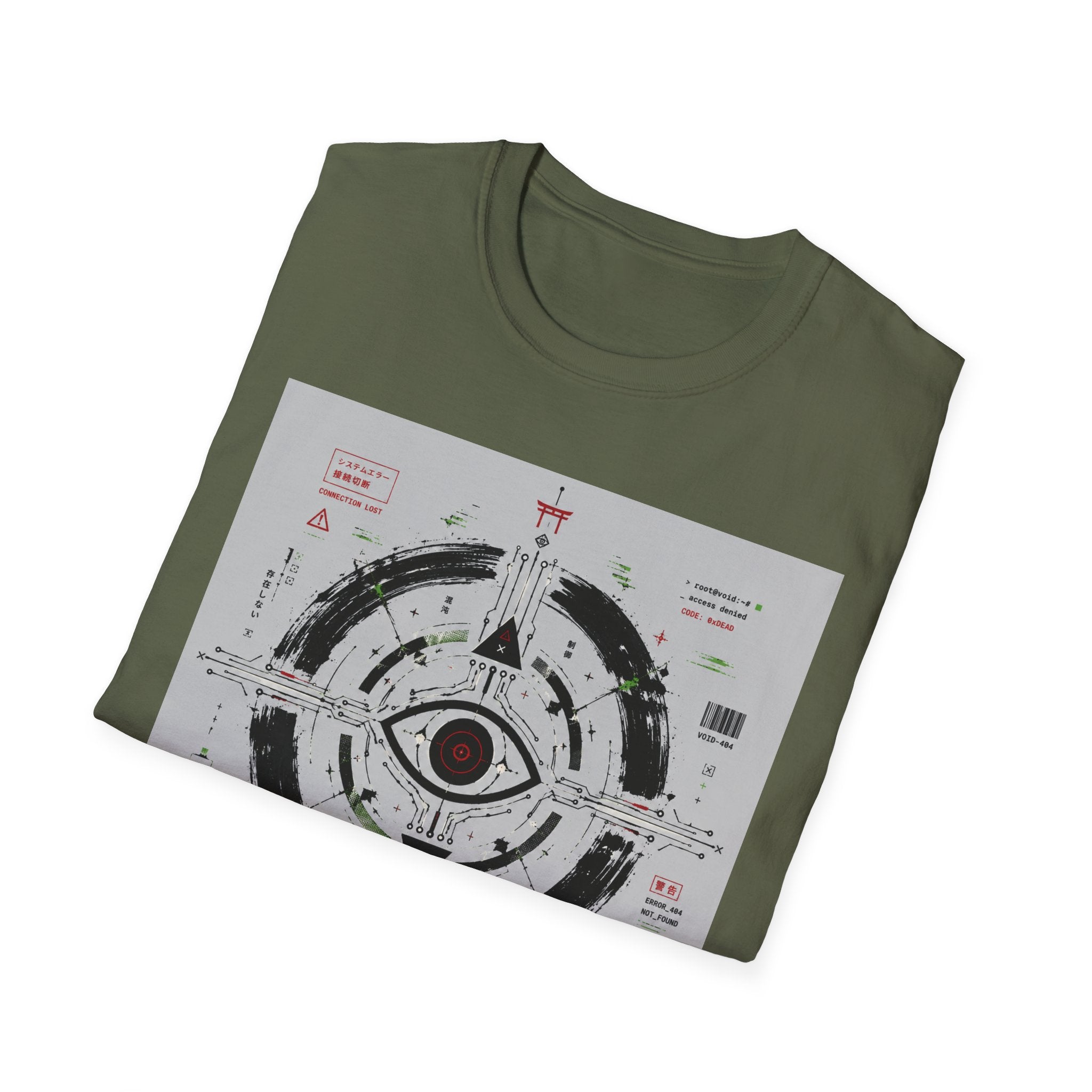 Techno occult eye emblem T-Shirt