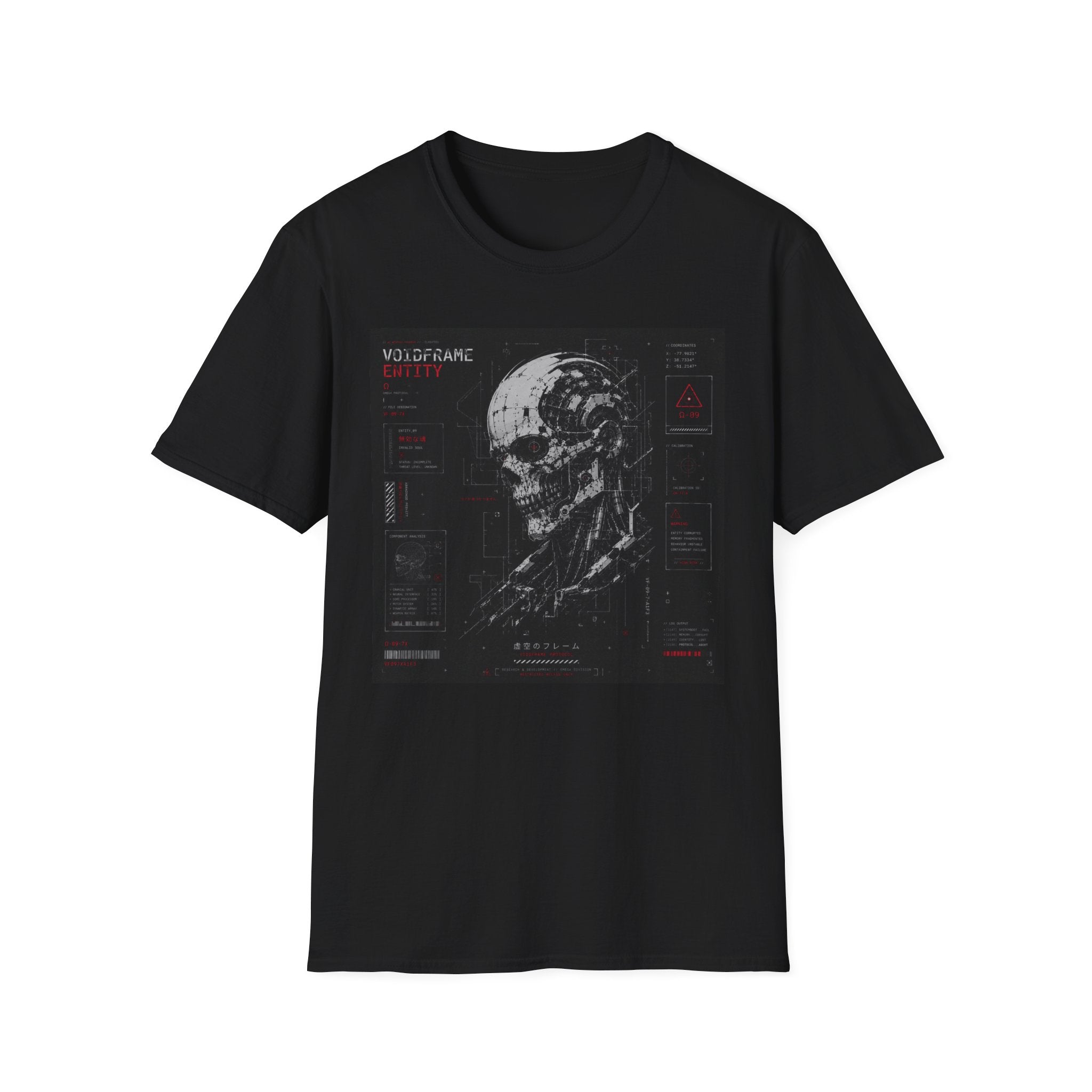 Voidframe entity schematic display T-Shirt