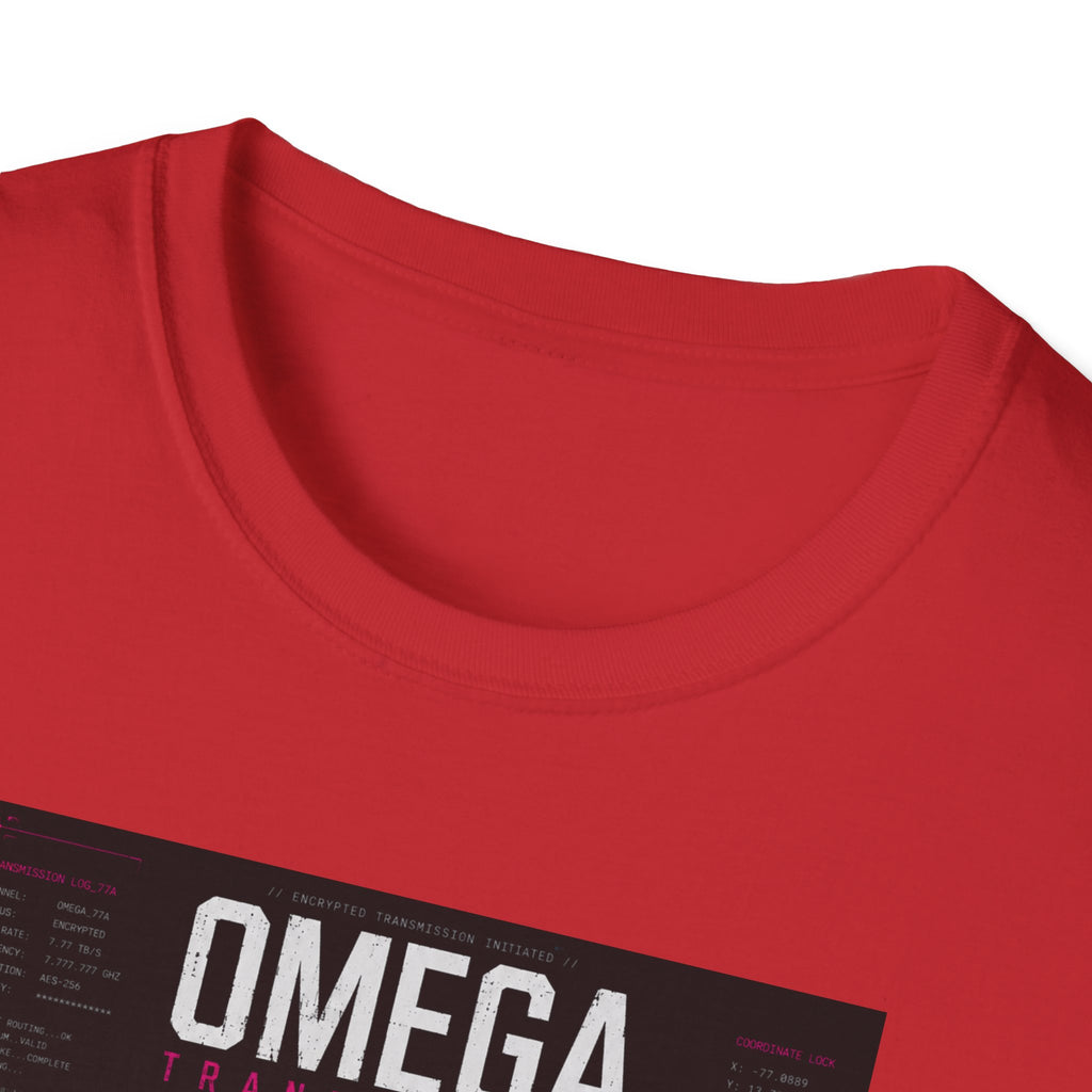 Encrypted transmission: Omega protocol T-Shirt