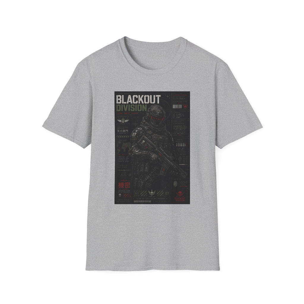 Shadow unit: blackout protocol initiated T-Shirt