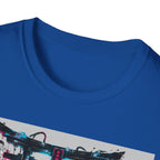 Neon ronin in a digital world T-Shirt