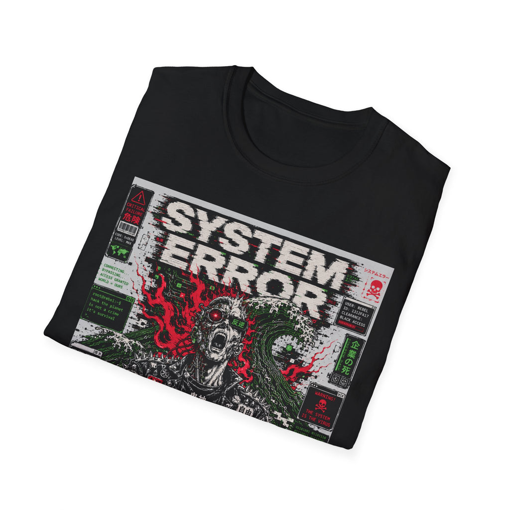 Digital rebellion in a glitch world T-Shirt