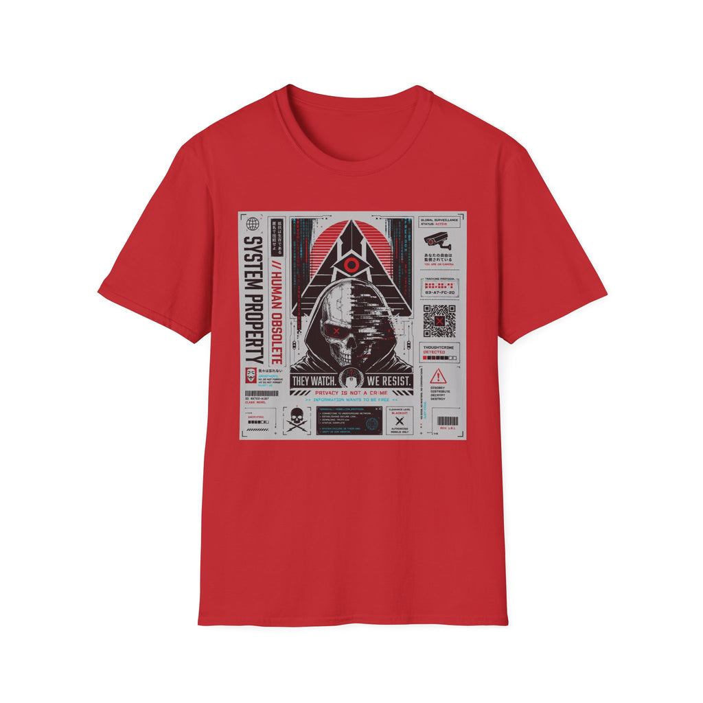 Resist the surveillance system T-Shirt