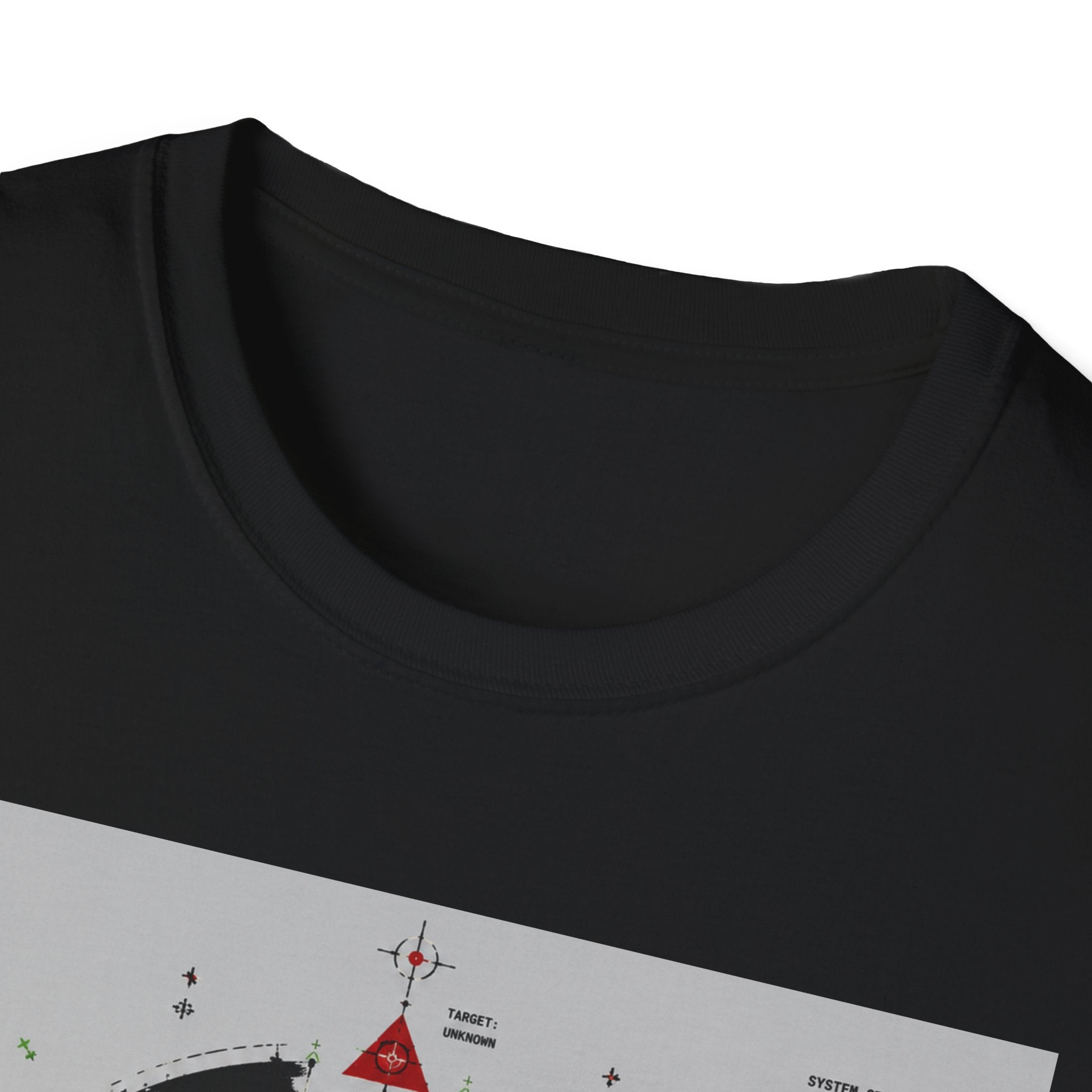 Mechanical skull with targeting interface T-Shirt
