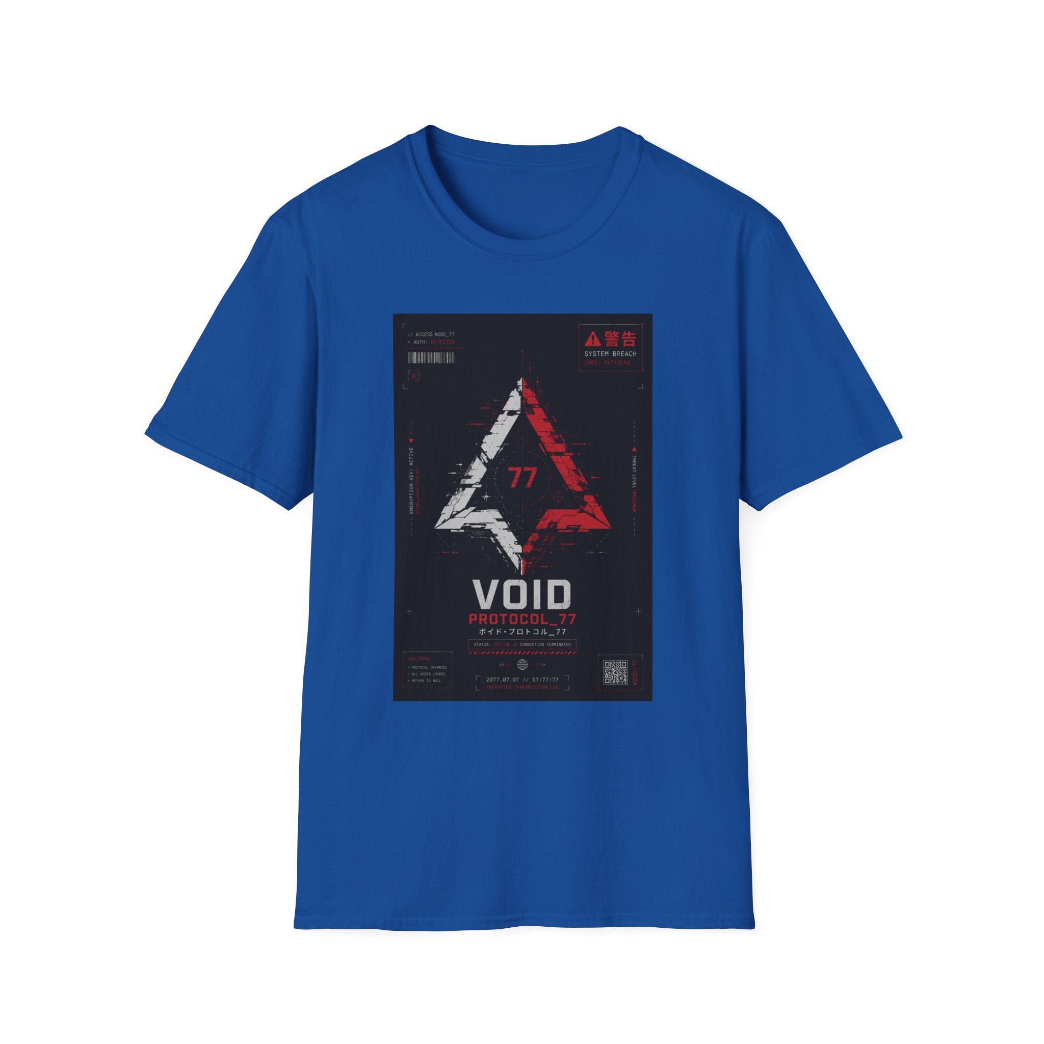 Fragmented protocol breach alert T-Shirt