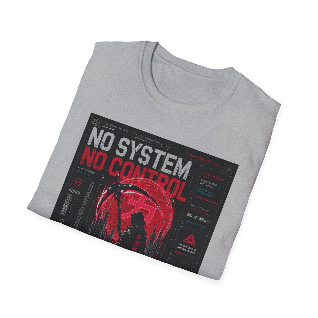 Rebel samurai in a dystopian world T-Shirt