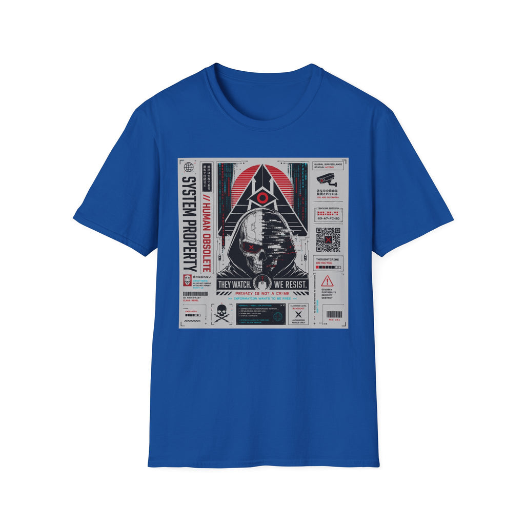 Resist the surveillance system T-Shirt