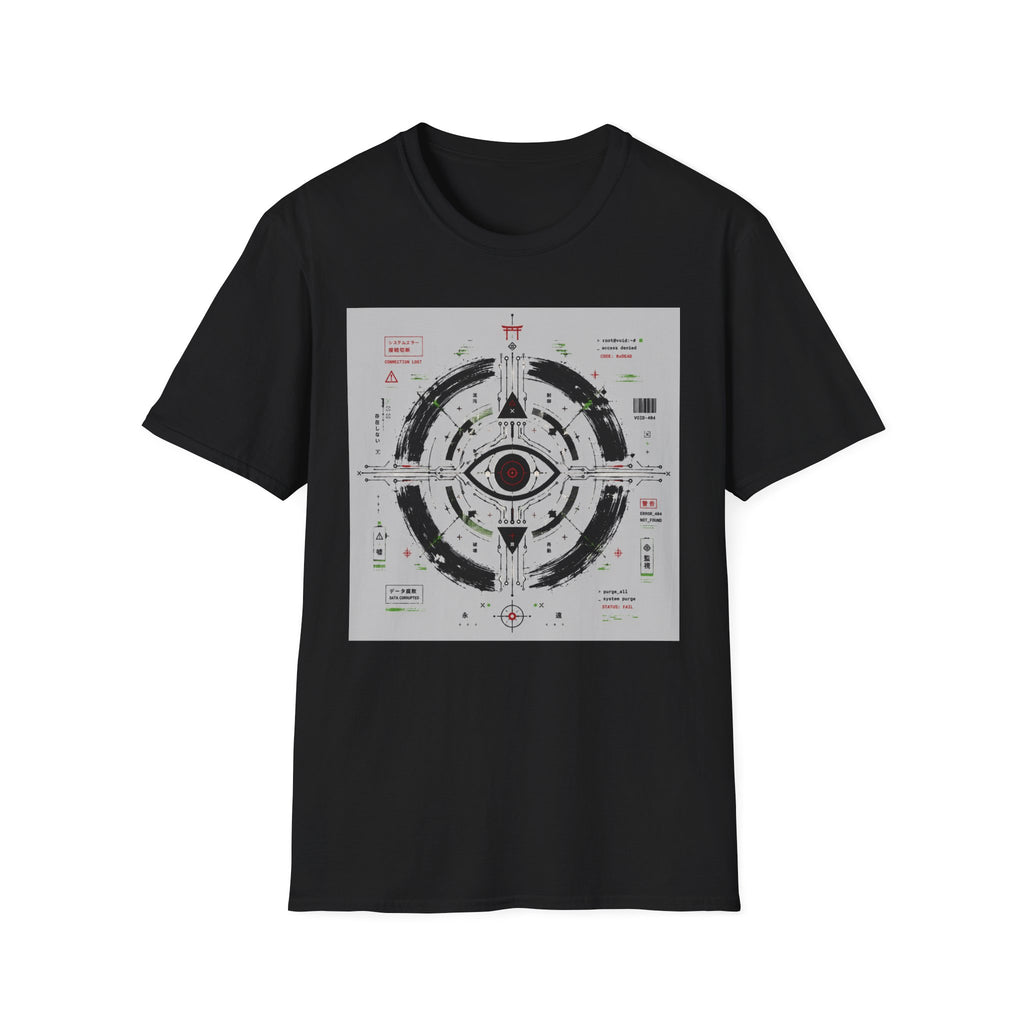 Techno occult eye emblem T-Shirt