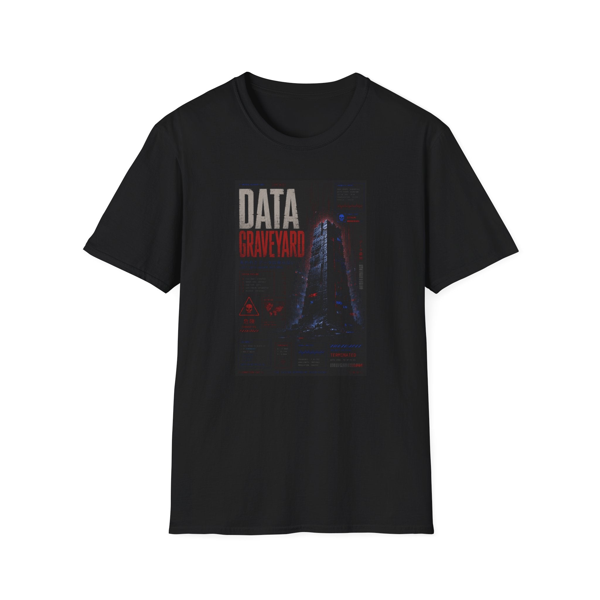 Data graveyard terminal breakdown T-Shirt